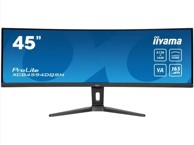 IIYAMA Monitor LED XCB4594DQSN-B1 45" Dual QHD VA panel s KVM sklopkom, USB-C 90W dock i RJ45